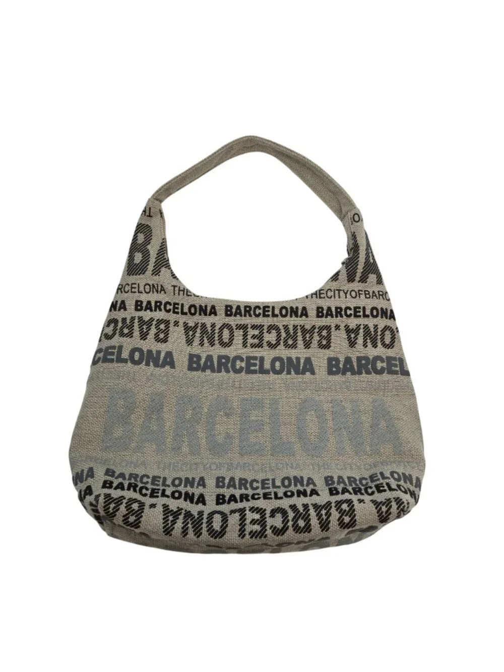 Robin Ruth Canvas Barcelona Hobo Shoulder Bag